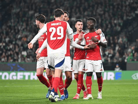 Saka scores brilliant team goal vs Chelsea...