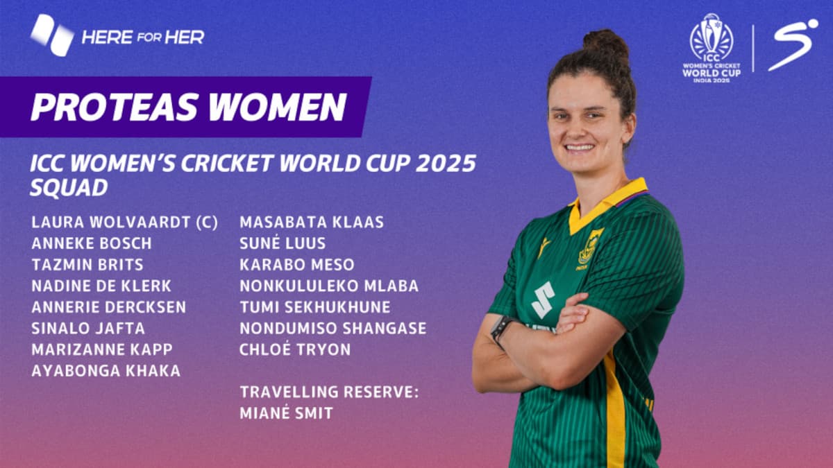 SQUAD DROP: Wolvaardt leads star-studded Proteas at World Cup